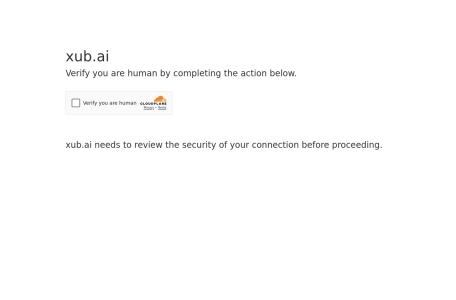 XUB. AI网站截图